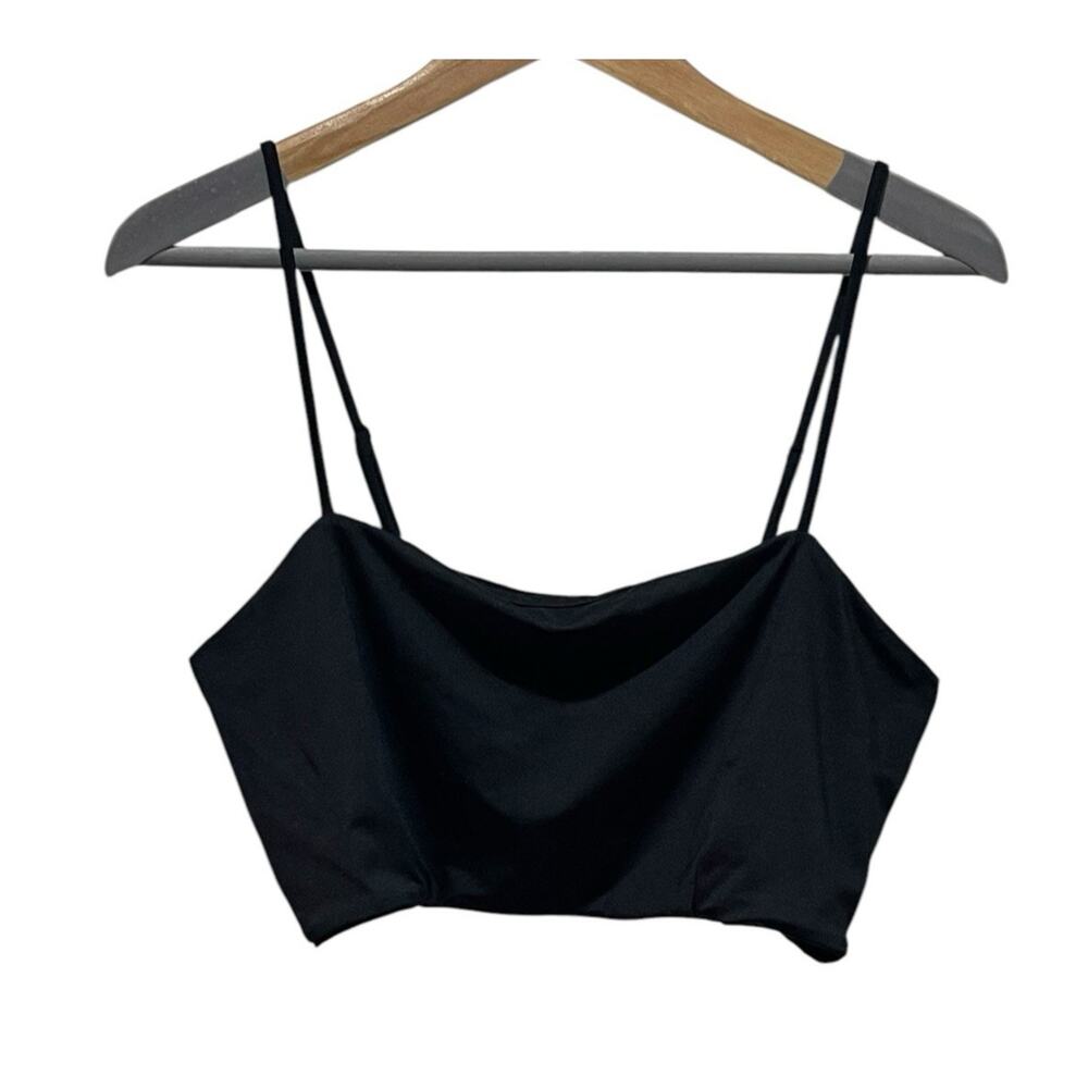 House Of Harlow Black Cropped Tank Women's Large